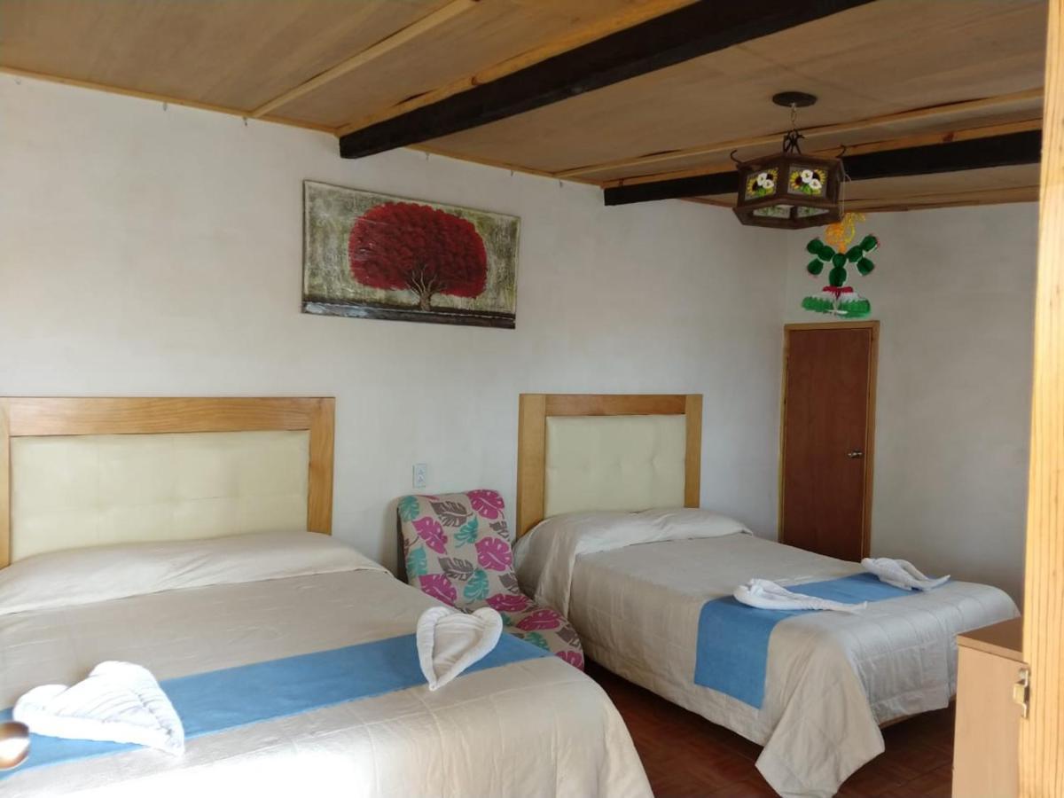 Cabanas Tipo Habitacion Planta Alta En Zacatlán Exteriör bild