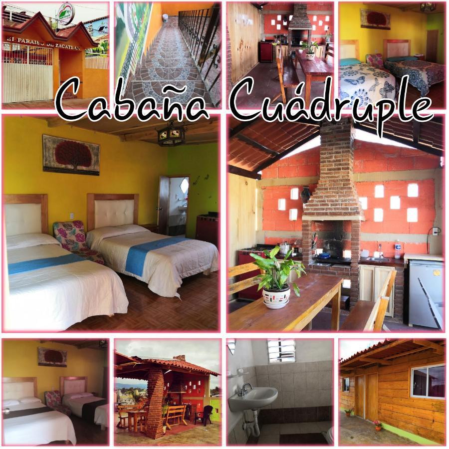 Cabanas Tipo Habitacion Planta Alta En Zacatlán Exteriör bild