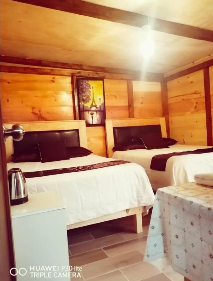 Cabanas Tipo Habitacion Planta Alta En Zacatlán Exteriör bild